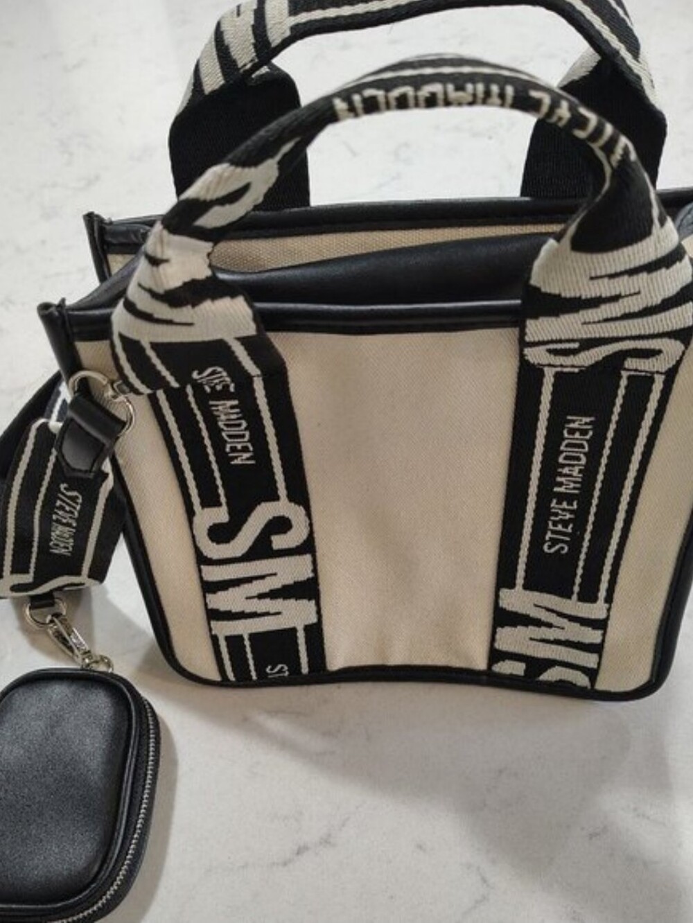 Steve Madden Bwebber Convertible Tote Bag w/ Airpod Case